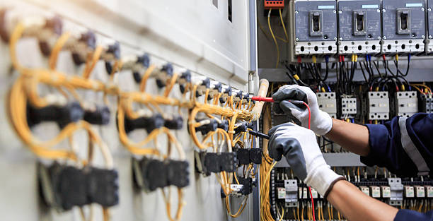 Professional Electrician technician working in East Pepperell, MA